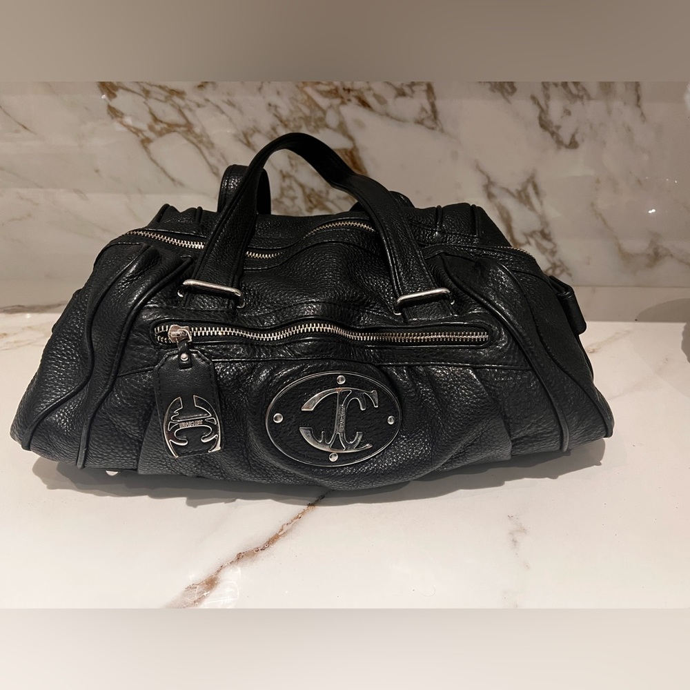 JUST CAVALLI by ROBERTO CAVALLI BLACK HANDBAG